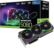 PNY GeForce RTX™ 5080 16GB ARGB OC Triple Fan Graphics Card DLSS 4