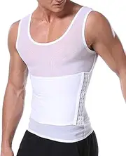 [AIXINTE] Men Slimming Vest for Weight Loss Body Shaper Compression Undershirt Tank Top Shapewear