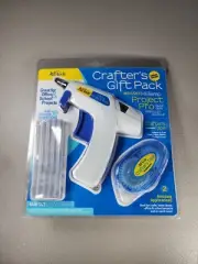 Crafter’s Gift Pack~Hi Temp Glue Gun, 10 Glue Sticks & Crafters Tape~New Sealed