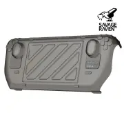 Skull & Co. Front Cover for Steam Deck GripCase - Smoky Black