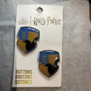 Wizarding World Harry Potter Buttons Ravenclaw 2 Pieces New