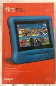 AMAZON FIRE HD 7 KIDS TABLET 16 GB BLUE "KID-PROOF" BRAND NEW SEALED FREE SHIP