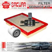 Sakura Oil Air Fuel Filter Service Kit for Jeep Grand Cherokee WJ WG 4.7L 99-01