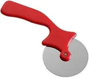 Pizza Cutter Home Family Stainless Steel Pizza Knife for Pizza Waffles and Dough Cookies Tools Kitchen Tools Pizza Wheels,1pcs red