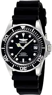 [Invicta] Men's Pro Diver Black Dial Black Polyurethane