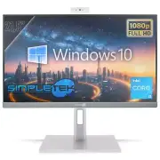 All IN One 22 " I3 RAM 16gb SSD 240gb Windows 10 Pro Aio Computer Vesa PC LCD _