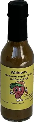 Watsons Homemade pepper sauce Jalapeño Flavor