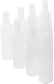 MERRYHAPY Dual Chamber Liquid Dropper Bottle Plastic Squeezable Dropper for Precise Dispensing Travel Container for Cosmetics Pharmaceuticals Perfumes