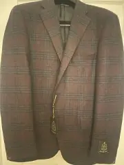 Stunning Samuelsohn Wool and Cashmere Sport Coat, Zegna Fabric-42R ($1,495 New)