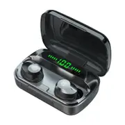 TWS Bluetooth Headset Wireless Binaural Sports Mini Waterproof OEM in-Ear 5.1 - m5 cool black Orange 5 1 chip seamless connection