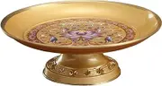 Decorative Bowls Fruit Bowl Countertop Fruit Basket Copper Fruit Tray Lotus Fruit Tray Home Decoration Storage Tray Retro Design Decorative Ornaments Fruit Bowl for Kitchen Counter