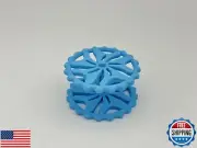 Third Hand Binding Folder Clip and Binding Wheel for Quilting and Sewing by P