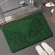 Flannel Door Mat, Super Absorbent Bath Mats for Bathroom, Dirt Trapper Doormats, Inside Entrance Rug Floor Mat for Outdoor, Indoor, Entryway, Patio, Front Back Door, Laundry Room, Pets