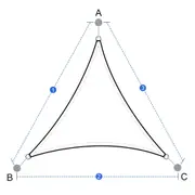 Custom Sun Shade Sail - Triangle