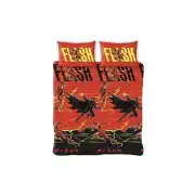 Flash & Batman Double Duvet Cover Set DC Comics Multiverse Reversible Bedding