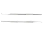 Set of 2 Dental Tarter Calculus Plaque Remover Tooth Scraper Pet Veterinary