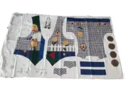 Fabric Panel DreamSpinners VIP Cranston Springtime Vest XS S M L, Cut & Sew