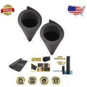 Large 3mm Black EVA Foam Sheet Duo for Crafts & Cosplay Projects - Value Pack