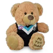 AFL Pt Adelaide First Teddy Bear 23cm Plush Stuffed Animal Kids/Child Toy 0m+