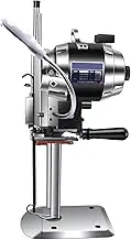 Electric Cloth Cutting Machine, 12 Inch Vertical Fabric Straight Knife Cutter, 260mm Cutting Thickness, Cloth Cutting Machine with Automatic Sharpening Function, for Textile,Leather,Paper Cutting