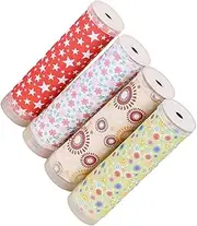 CIYODO 4pcs Boys and Girls DIY Kaleidoscope Kit Early Education Toys DIY Material Sets Paper Toys for Children Random Color