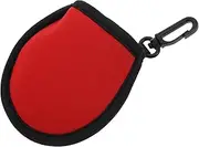 TOBBOMEY Professional Neoprene Golf Ball Protective Cover with Hook Durable Golf Practice Bag for Outdoor Sessions Effortless Cleaning and Easy Access