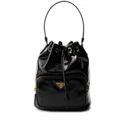 [Prada] Prada Duet Patent Leather Bucket Bag