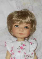 WEE 3 BABY Unisex Doll Wig SIZE 8-9.5 BLONDE Baby/Toddler Wig Full Cap (B) NWT