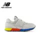 【NEW BALANCE】NB 童鞋_男童/女童_樂高灰_PV574MSC-W