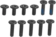 GinTai 11PCS（5 Long 2 Medium 4 Short） Black Lower Bottom Base Cover Case Screws Replacement for ASUS ROG Zephyrus G14 GA403