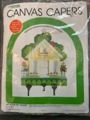 Canvas Capers Vintage 1980 My House Key Holder Leisure Arts #204