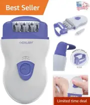 Compact Corded Electric Epilator – Dual Speed Results, Versatile Usage for Women