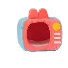 Small Size Rabbit TV Pet House Cartoon Design Squirrel Mini Cage Hamster Nest