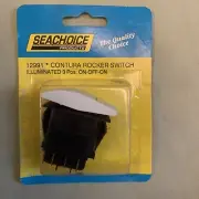 Seachoice 12991 / Contura Rocker Switch Illuminated 3 Position Model 12991