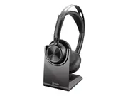 Hp Poly Voyager Focus 2 Uc Bt Stereo Anc Usb-C Bt700 Dongle W/Charge Stand Incl Usb-A Adapter