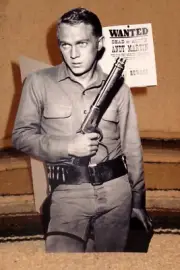 "Wanted Dead or Alive" Steve McQueen TV Tabletop Display Standee 10.25" Tall