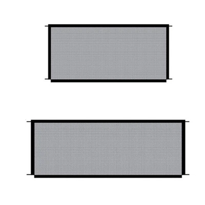 Mesh Dog Gate Folding Magic Pet Gate Children Safety Guard Pet Isolation xinps