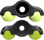 4 Pack Indoor Cycling Snap Rocker Feet Adapters with 8 Pack Tennis Balls,Sports Rocker Feet Adapter,Soft Noise Reduction Rocker Plate,Noise Reduction Rocker Plate Tennis Stabilizing Feet IndoorCycling