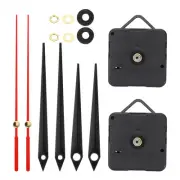 2Set Quartz Clock Movement Mechanism Kit 1/2" Shaft for 2-3mm Clocks Dial Thick