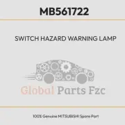 Mitsubishi OEM SWITCH HAZARD WARNING LAMP MB561722(MB561722)