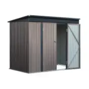 Giantz Garden Shed 2.31x1.31M Sheds Outdoor Storage Tool Metal Workshop Shelter