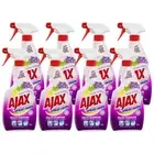 8x Ajax Spray N Wipe 500ml Trigger Bottle Multipurpose Cleaner Lavender & Citrus