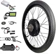 48V 1500W Electric Bicycle Conversion Kit,29" Front/Rear Wheel Motor E-Bike Kit LCD Display, 20"~700C Bike Cycling Hub(29" Rear Wheel)