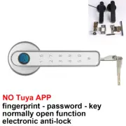 Tuya Smart Locks Bluetooth Biometric Fingerprint Password Key Unlock Digital Ele