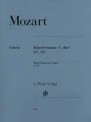 Mozart Piano Sonata in C Major K545 Henle Urtext Classical Sheet Music Book