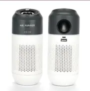 Car Air Purifier Portable Ozone Negative Ioniser Air Freshener For Vehicles White Air Fresheners