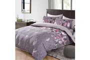 Single Size FEATHERS Quilt Doona Duvet Cover Set