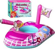 10Leccion Kids Pool Toys, Toddlers Pool Floats with Water Gun, Kids Floats for Swimming Pool, Swim Floaties for Children Ages 3-8