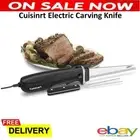 Cuisinart Electric Knife Handheld Carving Meat Cheese Bread Slicer One-Touch