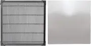 Laser Engraver Working Panel, 500 * 500mm Honeycomb Laser Bed with Corner Protect Cover, Engraving Cutter Machine Table for CO2 Diode Fiber Optic Cutting Engraver